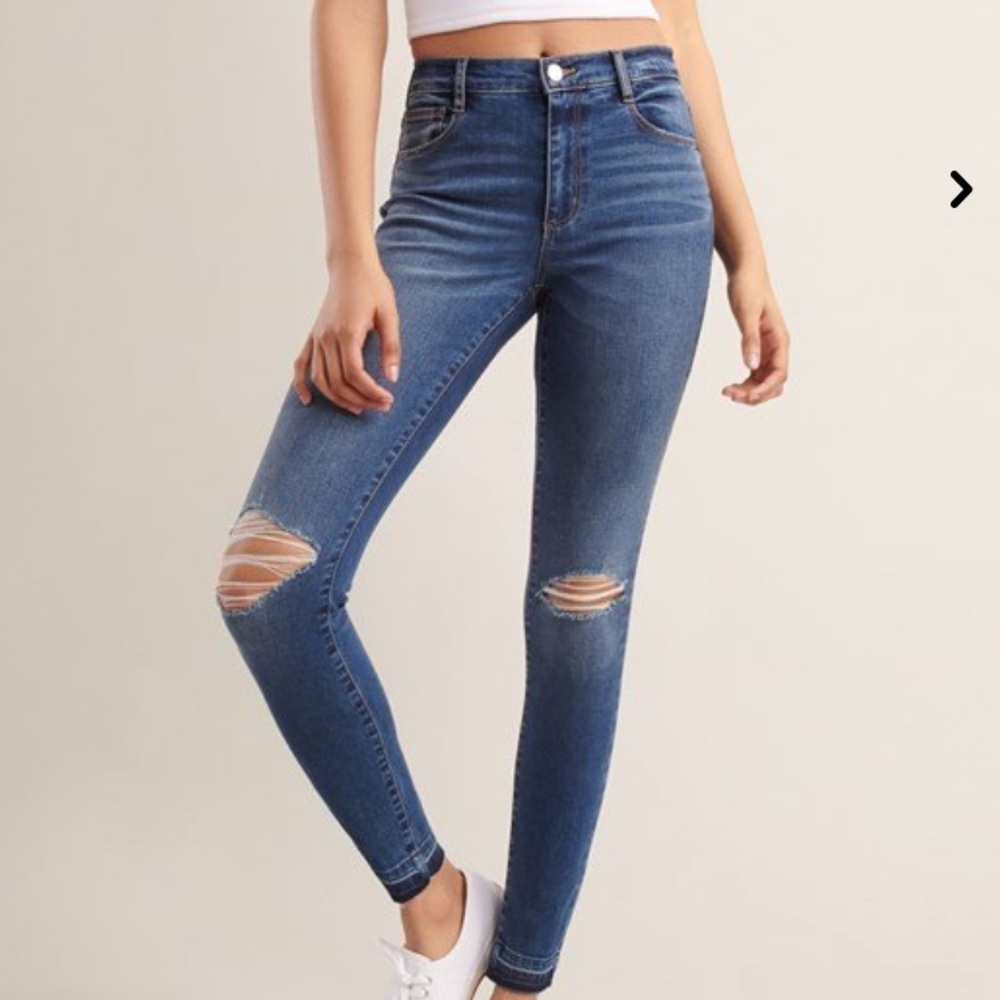 2/30$ Garage high waisted, size 03 jeans